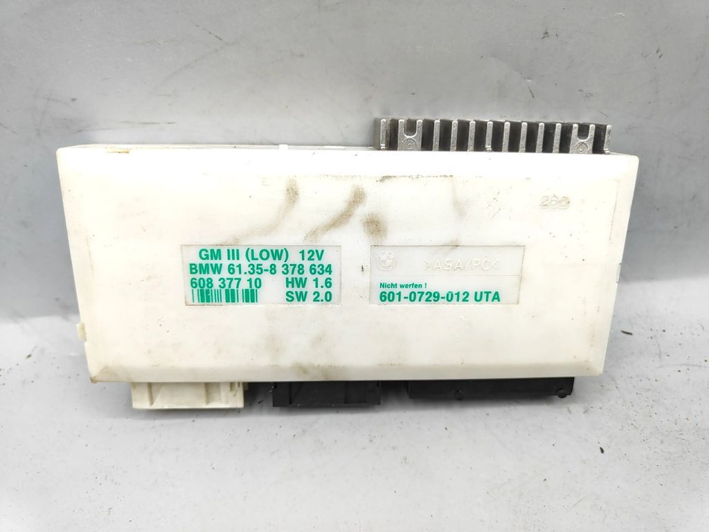 BMW 5 Series E39 1999 Comfort convenience body module ecu 61358378634 