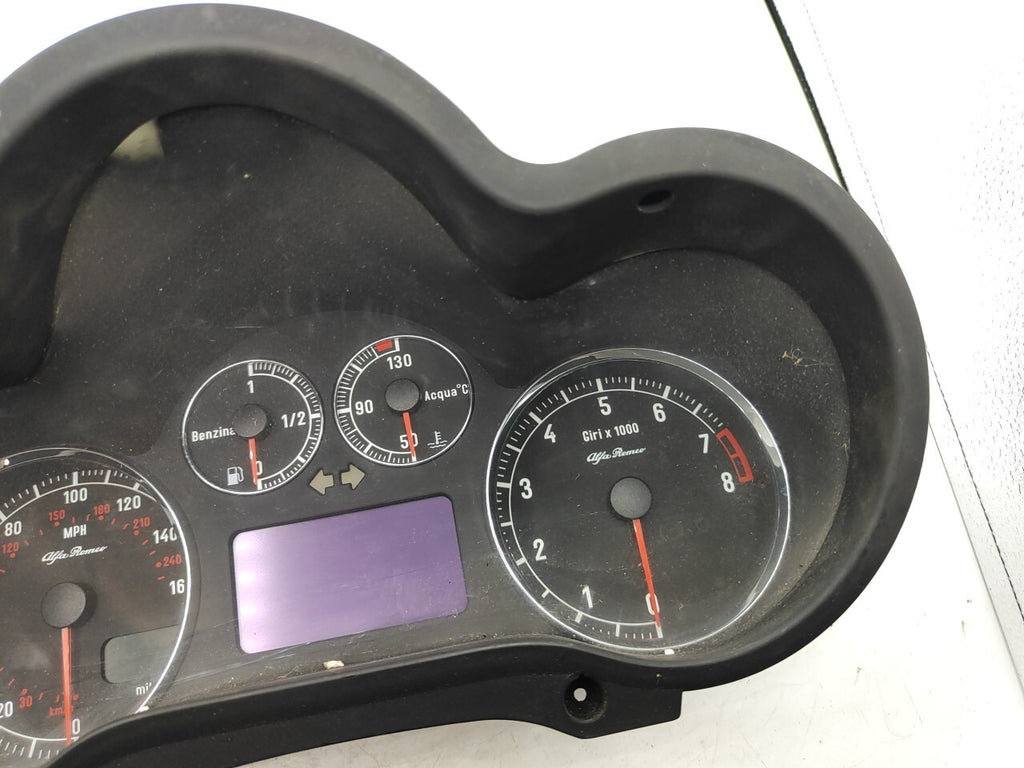 Alfa Romeo 147 Petrol 2006 RHD Speedometer Cluster 156056619