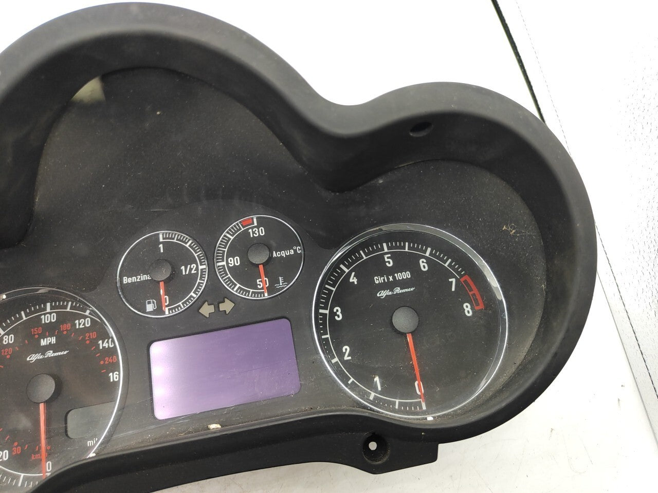 Alfa Romeo 147 Petrol 2006 RHD Speedometer Cluster 156056619