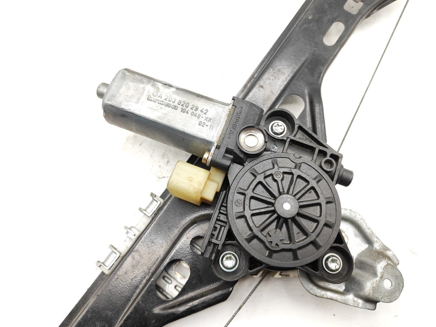 Mercedes Benz C Class C220 W203 2003 Rear Left Window Regulator A2038202942