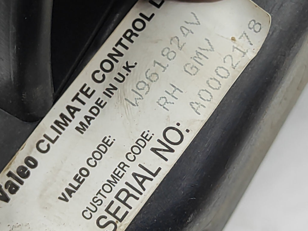 Rover MGF 1.8i LHD Interior heater fan blower motor W961824V