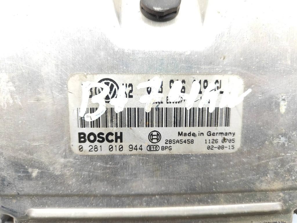 Volkswagen PASSAT B5.5 1.9TDI 2001 Engine control unit module ECU 0281010944