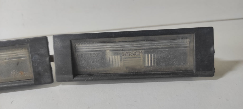 Alfa Romeo 166 2.4JTD 110kW 2002 Rear Number Plate Light Set 517134000