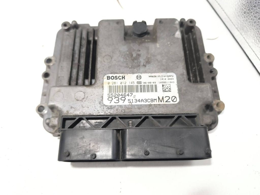Alfa Romeo 159 2.4JTDm 2007 0281012145 Engine control unit module ECU 