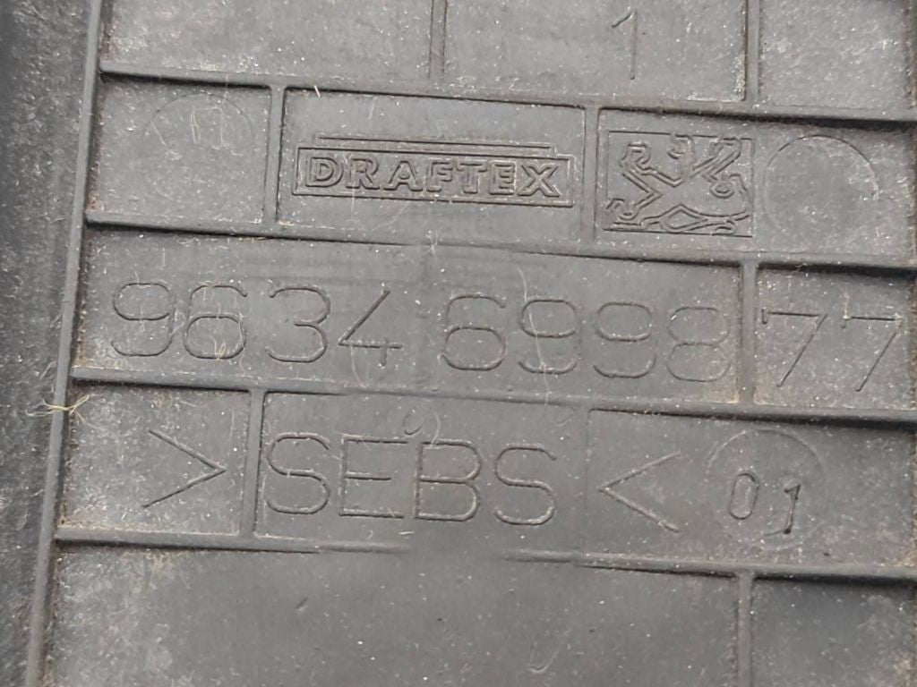 Peugeot 406 2002 rubber mat 9634699877 