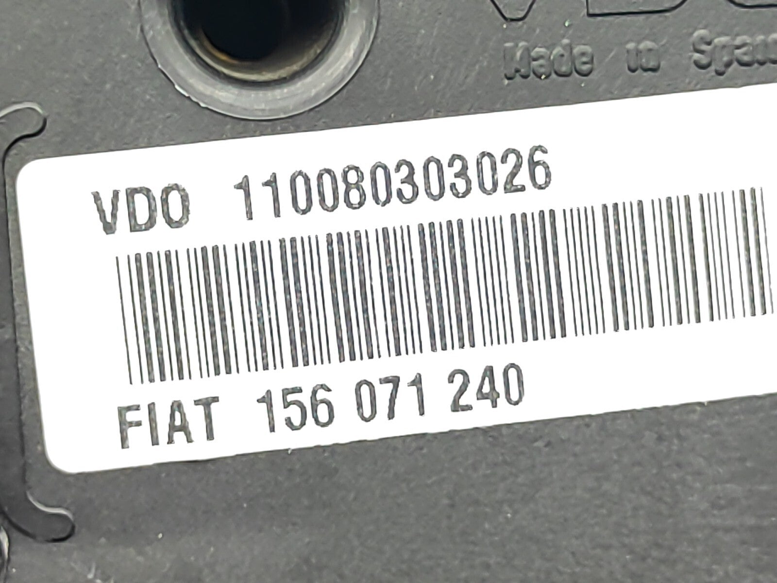 Alfa Romeo 147 1.9JTD 8V 2007 Diesel LHD Speedometer 156071240