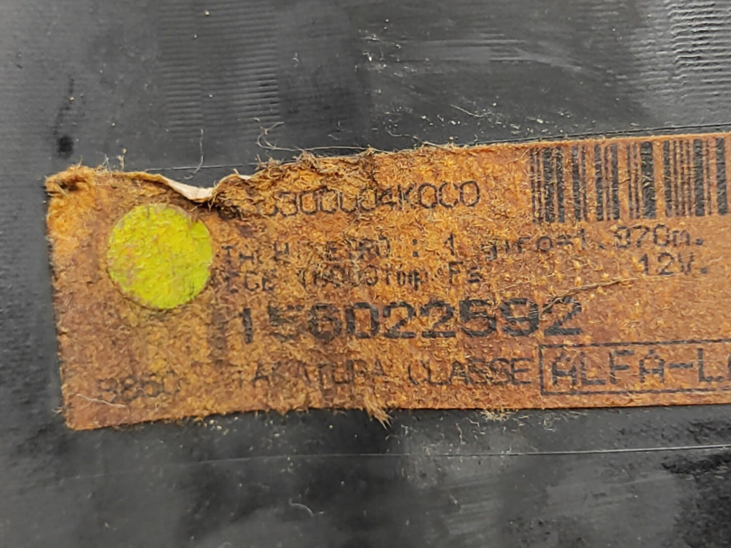 Alfa Romeo 166 2.4JTD 2000 LHD Diesel Speedometer 156022592