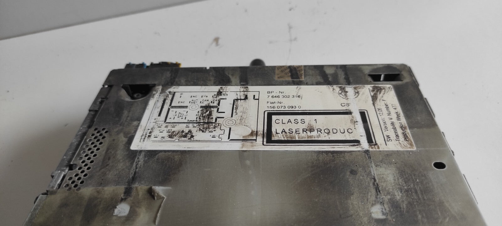 Alfa Romeo 159 1.9JTDm 88kW Diesel 2008 LHD Front Dash Radio Player 1560730930