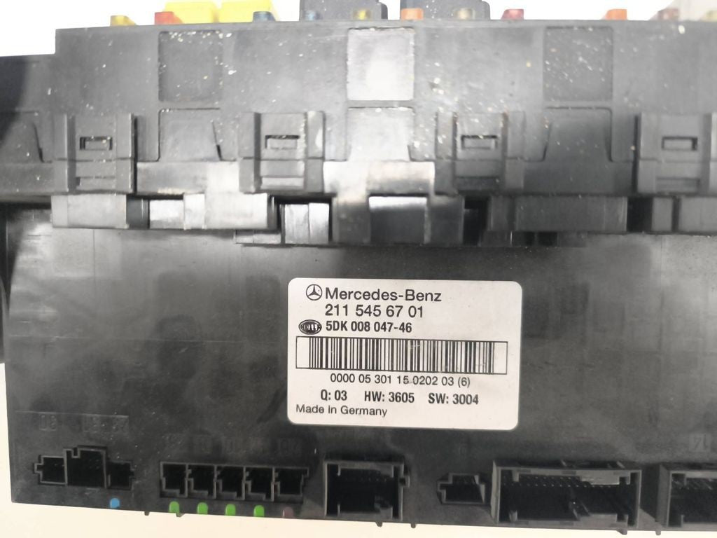 Mercedes-Benz E W211 2004 Fuse sam module 2115456701 