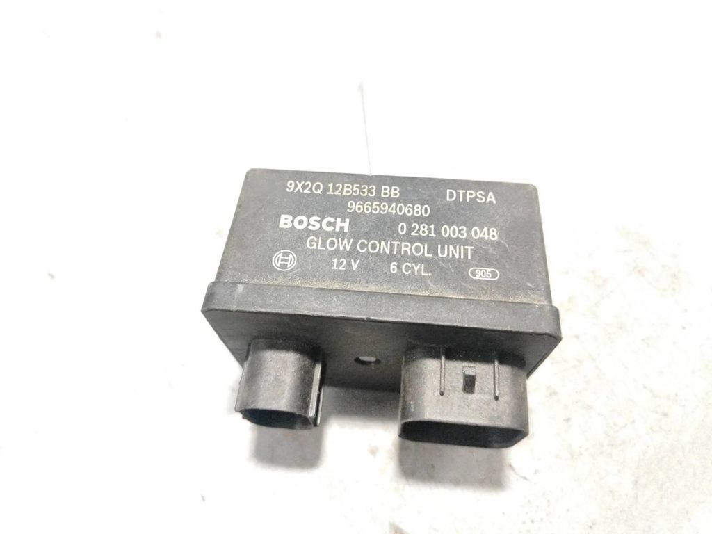 Jaguar XF X250 Diesel 2010 Glow plug pre heat relay 9665940680 