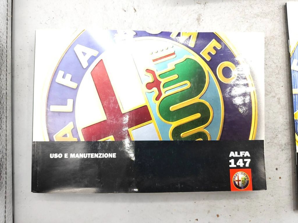 Alfa Romeo 147 1.9JTD Diesel 2007 User owners manual handbook case