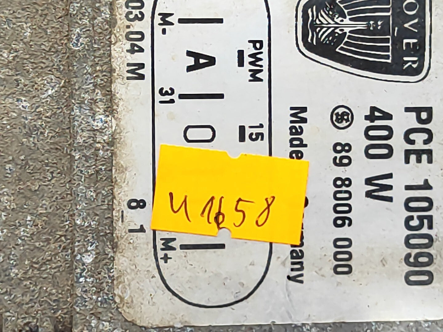 Rover 45 2.0 / 2.5 V6 Engine Electric Fan Control Module Relay PCE105090