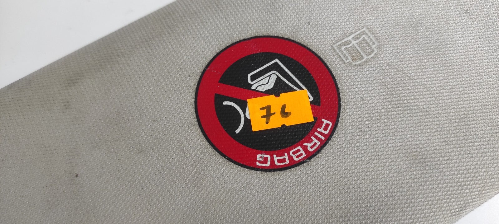 Alfa Romeo 166 2.4JTD 110kW 2002 LHD Front Right Sun Visor Cover