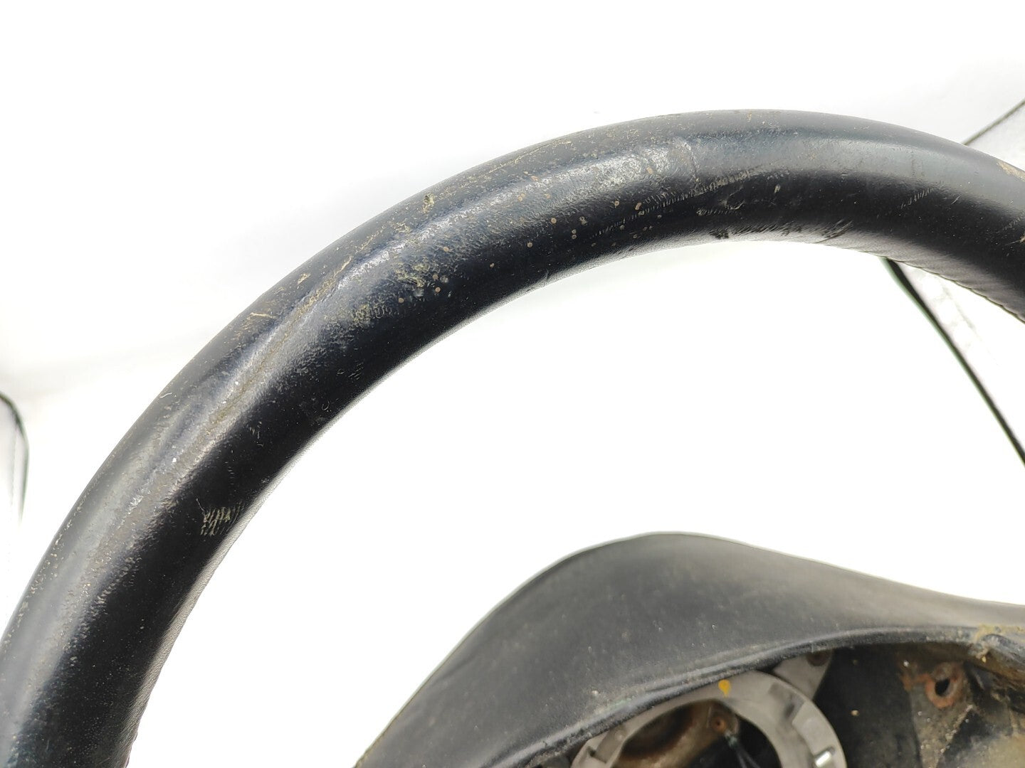 Alfa Romeo 155 TwinSpark Petrol 1994 Interior Leather Steering Wheel BLACK COLOR