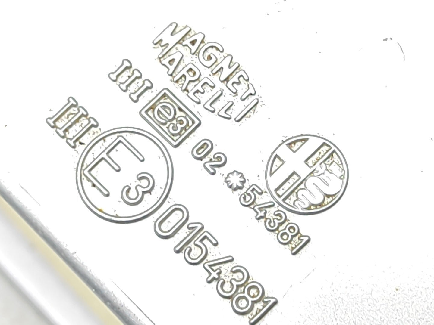 Alfa Romeo 166 2.0TS 2002 LHD Front Right Side Mirror Silver E30154381