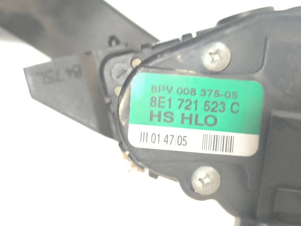 Audi A4 S4 B6 8E 8H 2002 Diesel accelerator throttle pedal 8E1721523C 