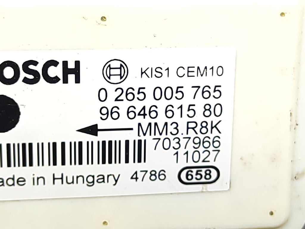 Peugeot 508 2.0HDI 2011 ESP Yaw Rate Sensor 9664661580