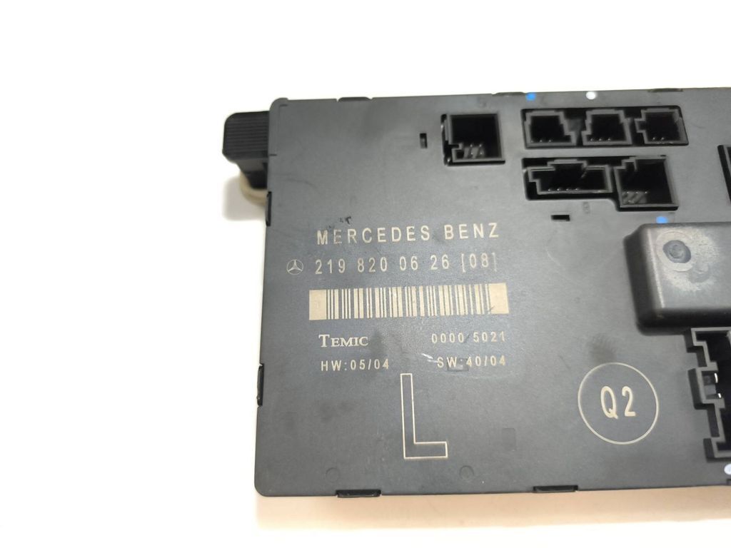 Mercedes-Benz CLS C219 2007 door control unit module 2198200626 