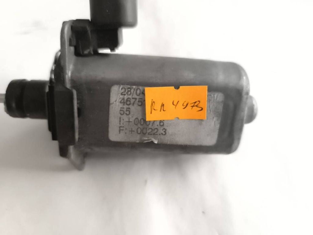 Alfa Romeo 147 1.9JTD 85kW 8V 2005 front left window regulator motor 46751871 
