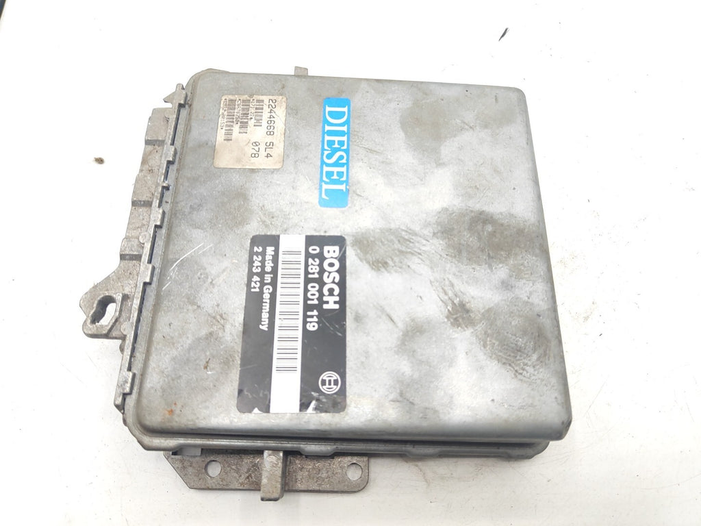 BMW 5 Series E34 2.5TDS Engine Control Unit Module ECU 0281001119 2243421