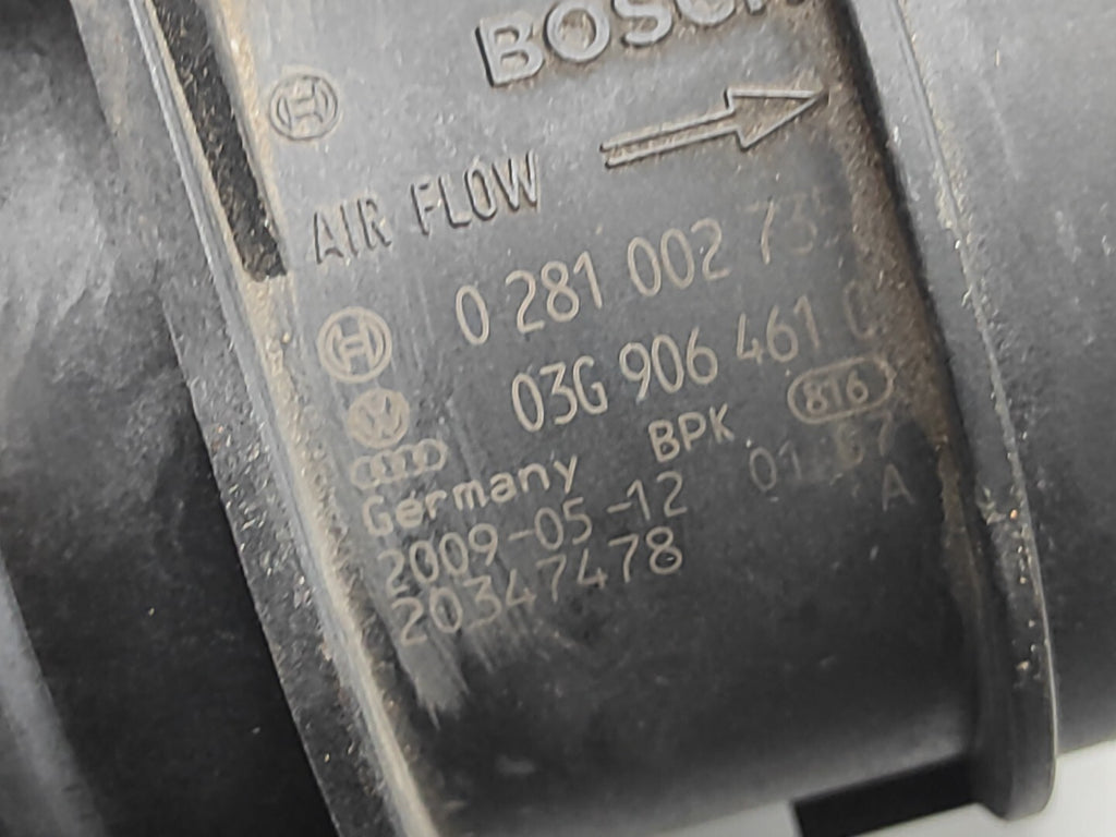 Volkswagen VW Golf Mk6 2008 MASS AIR FLOW SENSOR MAF 03G906461C