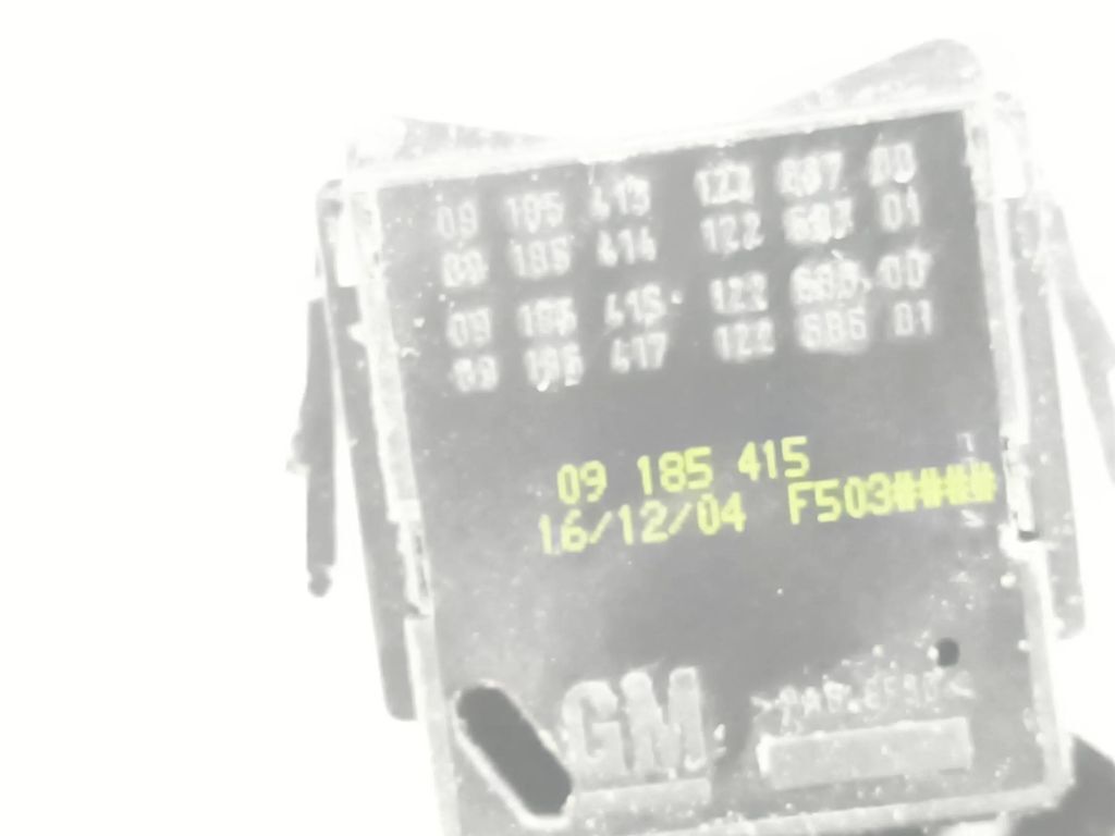 Opel Tigra B 1.4i 66kW 2005 Wiper control switch stalk 09185415 