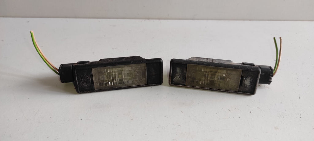 Peugeot 607 3.0i V6 Petrol 2001 Rear Number Plate Light Set 9635678580