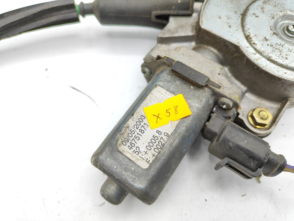 Alfa Romeo 147 1.9JTDm 110kW 2008 Front Left Window Regulator 46751871