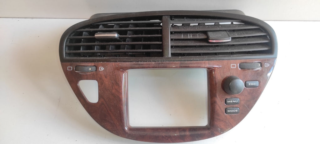 Peugeot 607 3.0i V6 2002 Front Dash Wooden Vent Grill 9632204777 9638880277