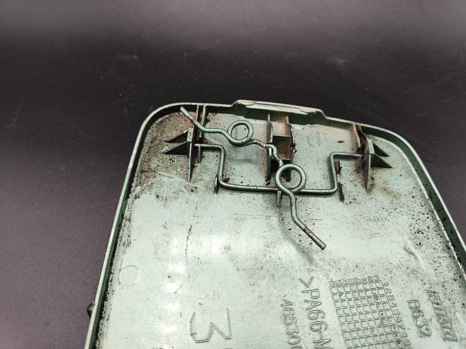 Fiat Punto 2003 Fuel Flap Cap Cover 46530035 Green