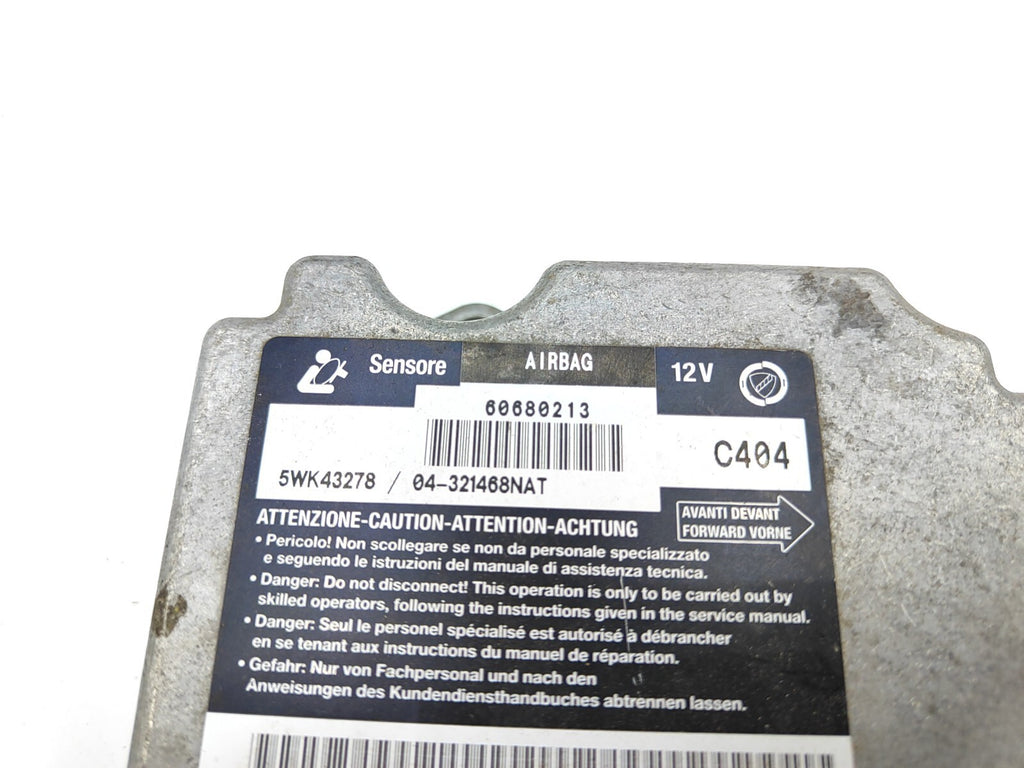 Alfa Romeo 156 2.4JTD 103kW 2002 Safety Control Module ECU 60680213