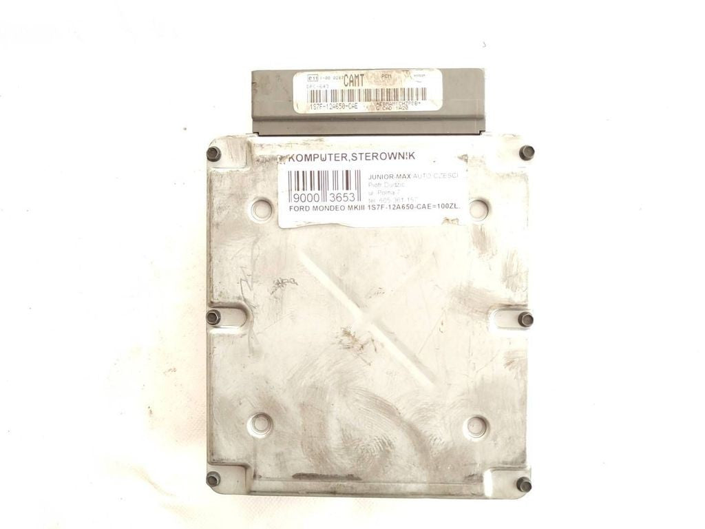 Ford Mondeo Mk III 2002 1S7F12A650CAE Engine control unit module ECU 