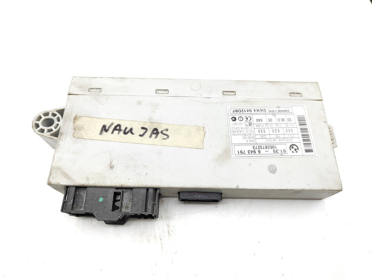 BMW E90 E91 320D 2006 Diesel Engine CAS2 ECU 6943791 61356943791