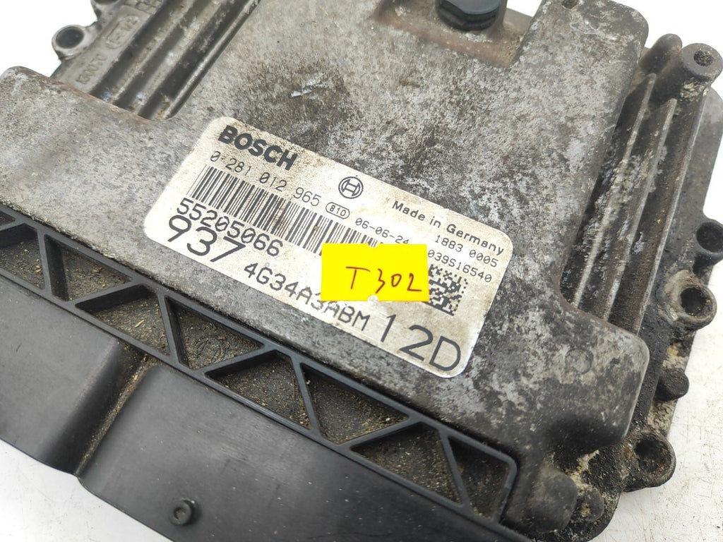Alfa Romeo 147 1.9JTD 2006 Engine Control Unit Module ECU 55205066 0281012965
