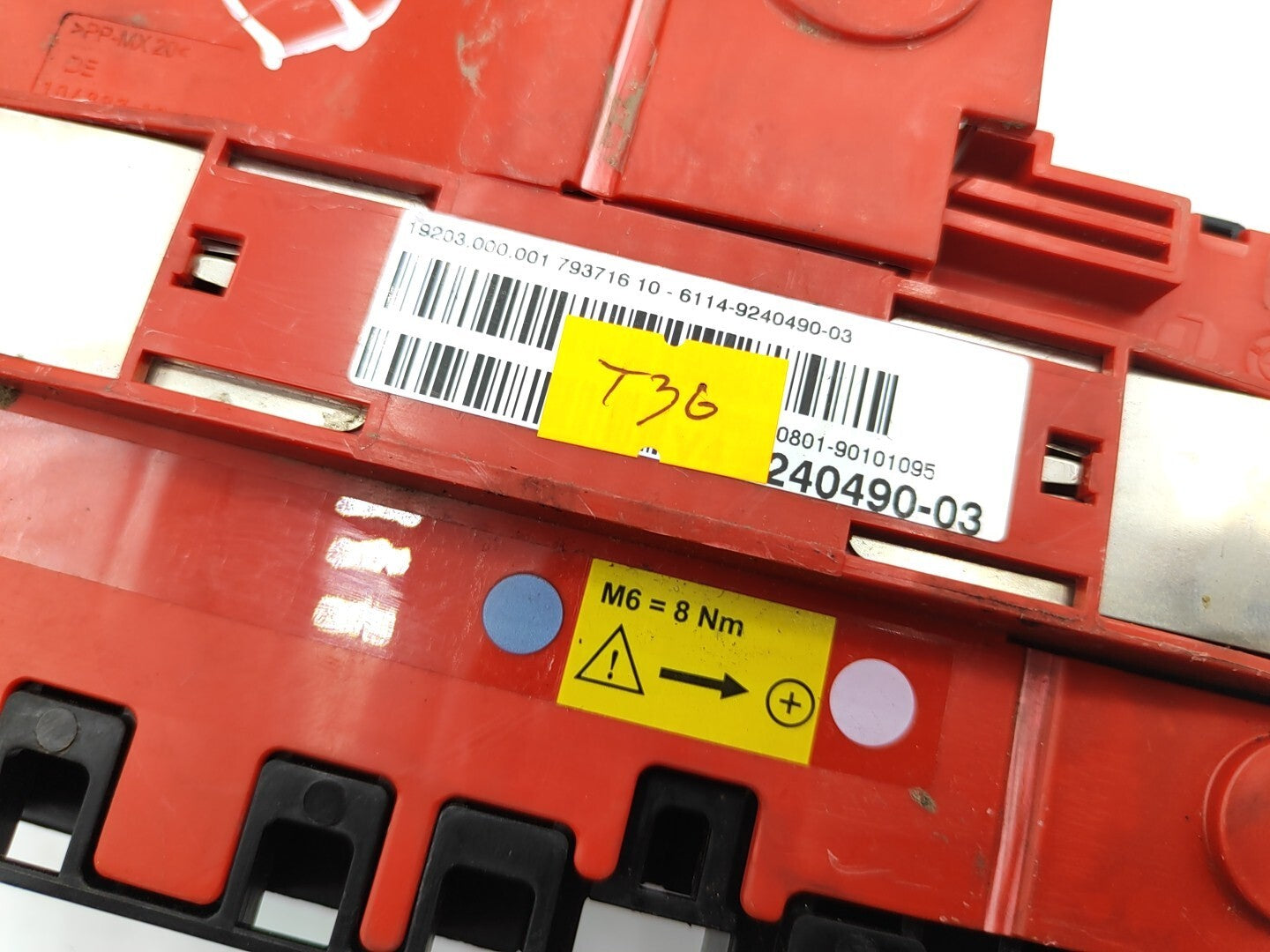 BMW 5 Series F10 Positive Battery Wiring 61149240490 9240490 9240490