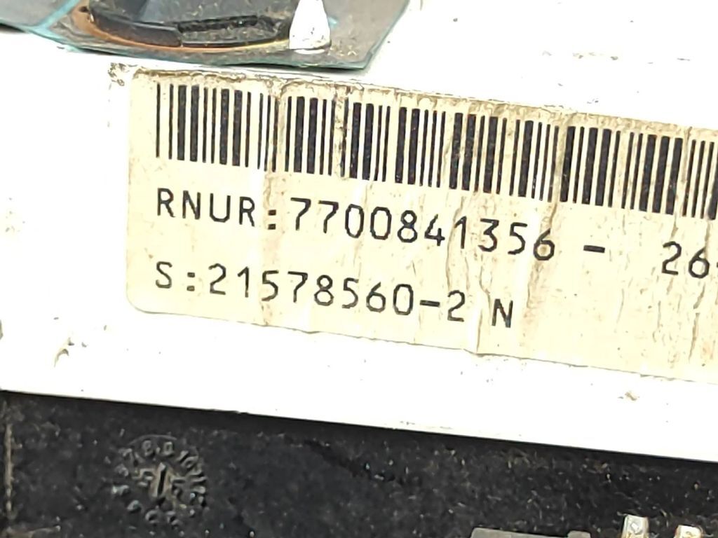 Renault Clio I 1.2i 1991 speedometer instrument cluster 7700841356 