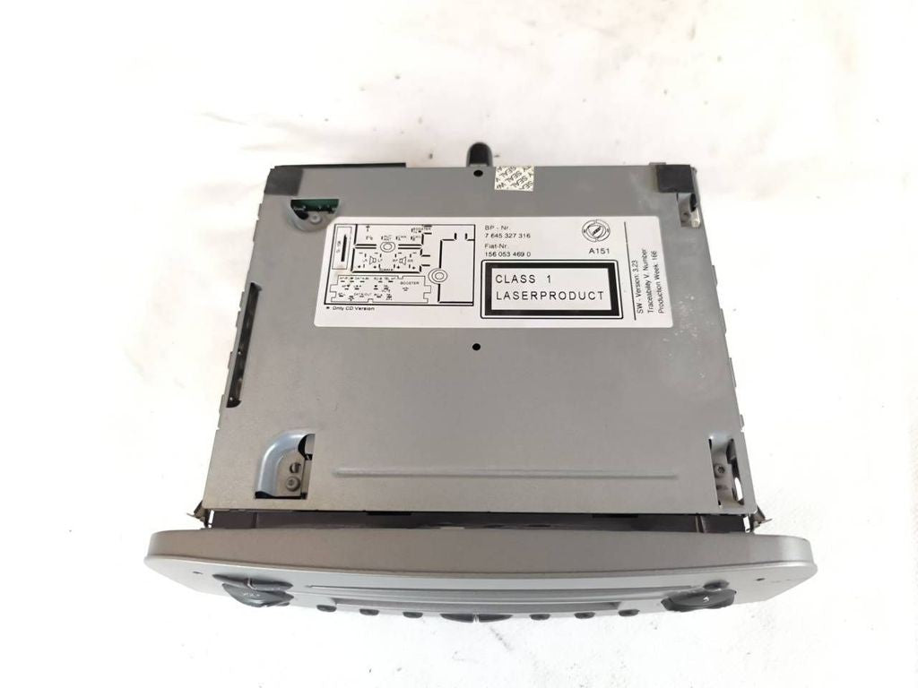 Alfa Romeo 147 2005 Radio CD player head unit 7645327316 / With Code