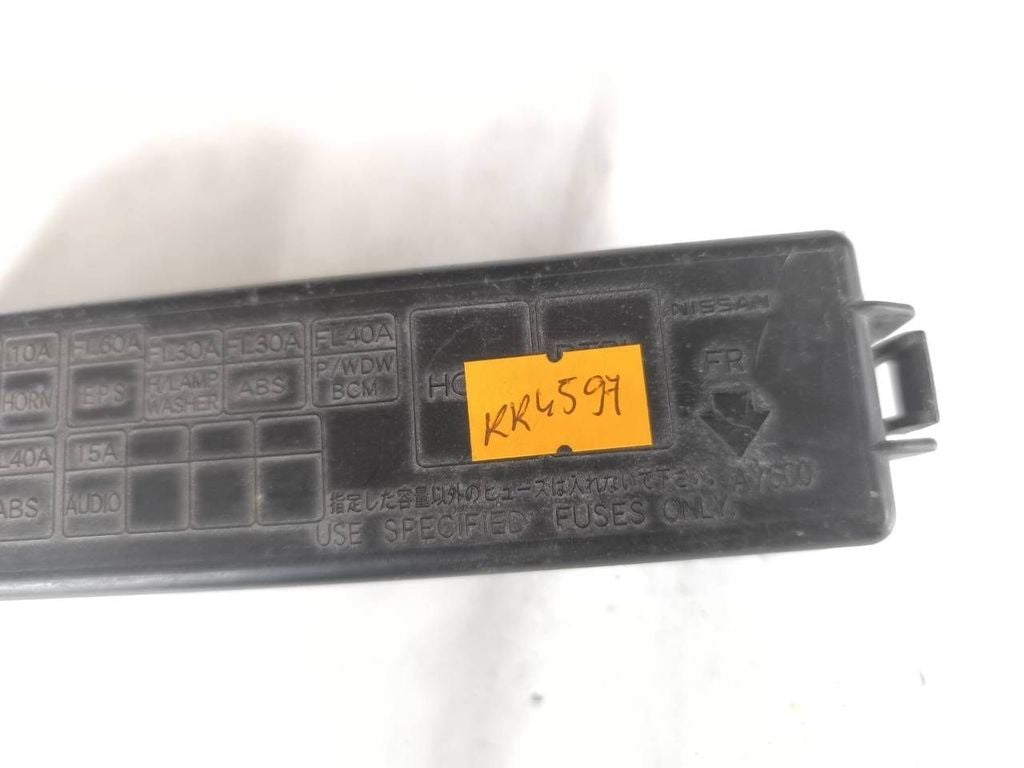 Nissan Micra K12 2003 Petrol Engine Bay Fuse box cover 