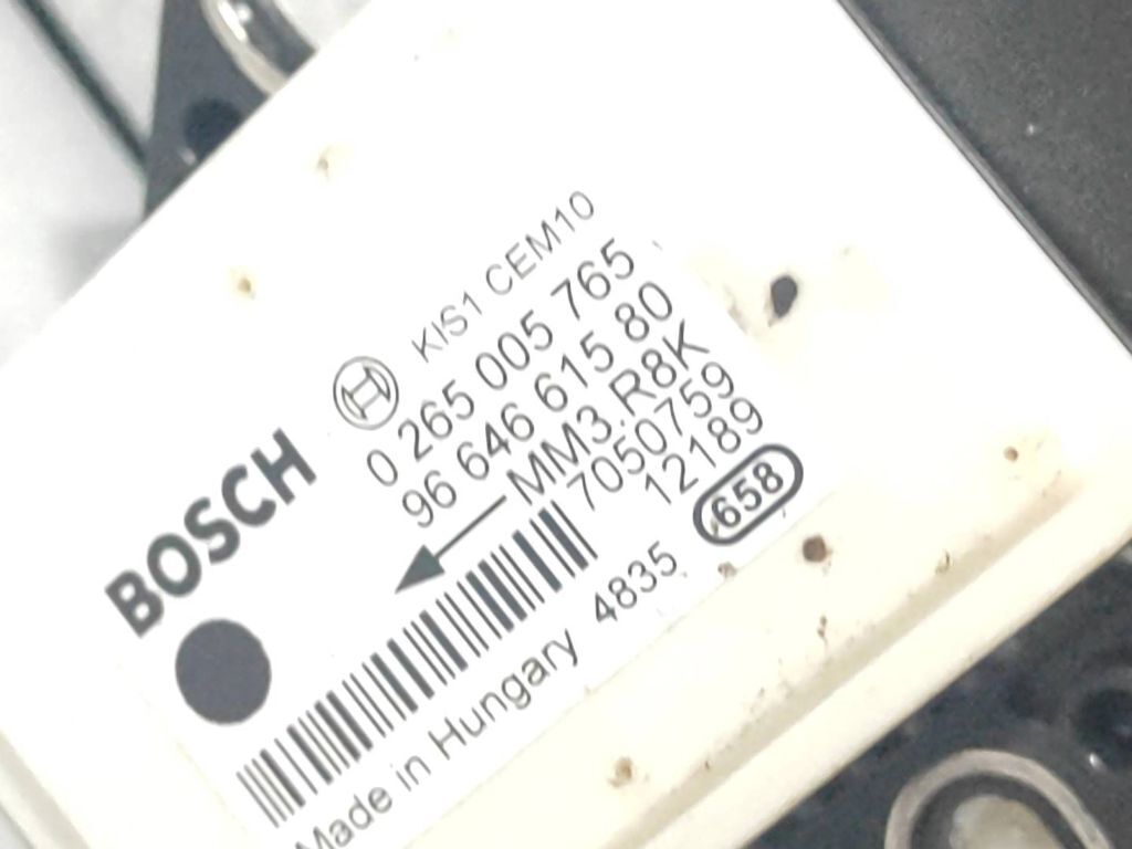 Citroen C4 Grand Picasso 2006 ESP acceleration yaw rate sensor 9664661580