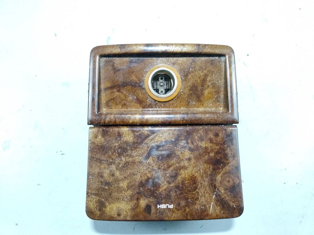 Peugeot 607 2001 Rear console wooden ashtray insert 9635805477 