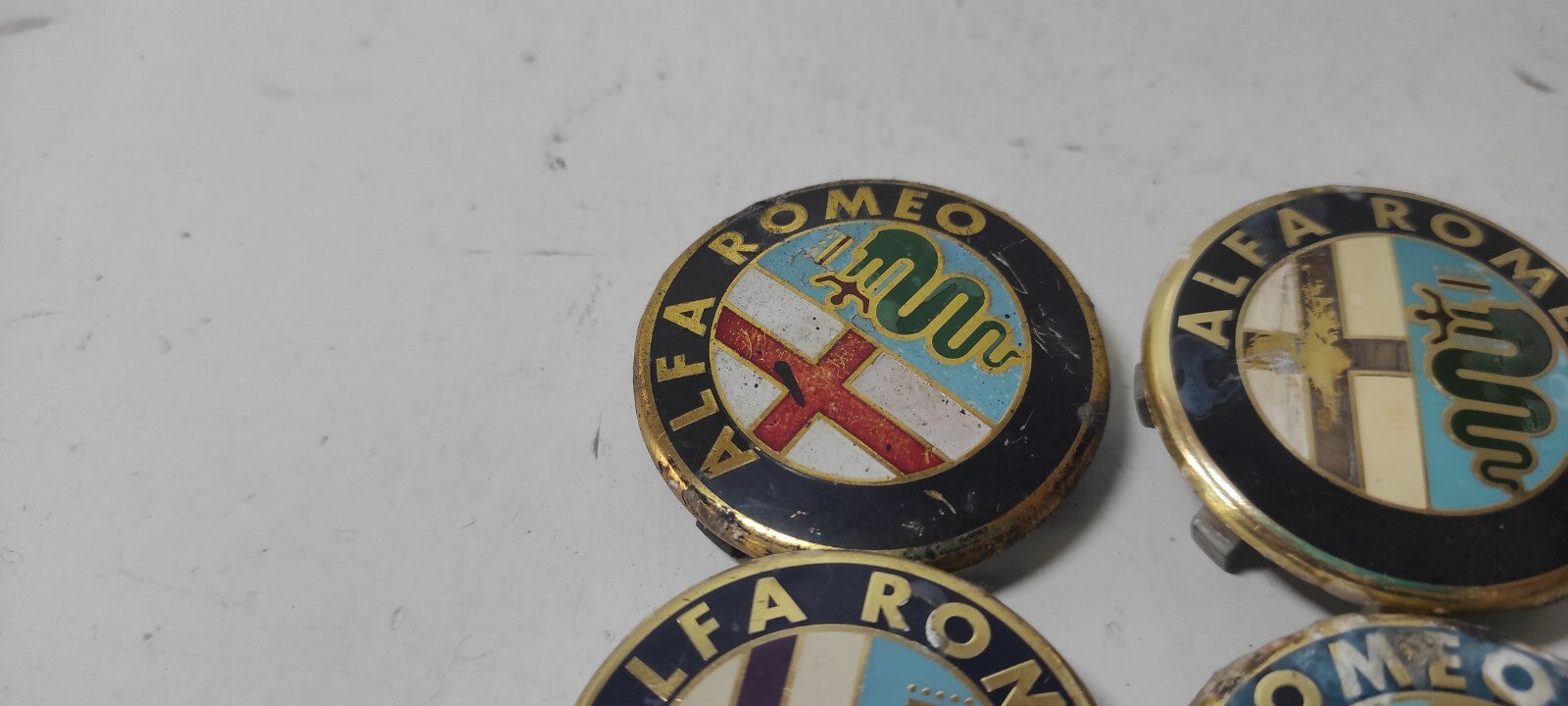 Alfa Romeo 156 1.9JTD Diesel 2005 Alloy Wheels Center Cap Set