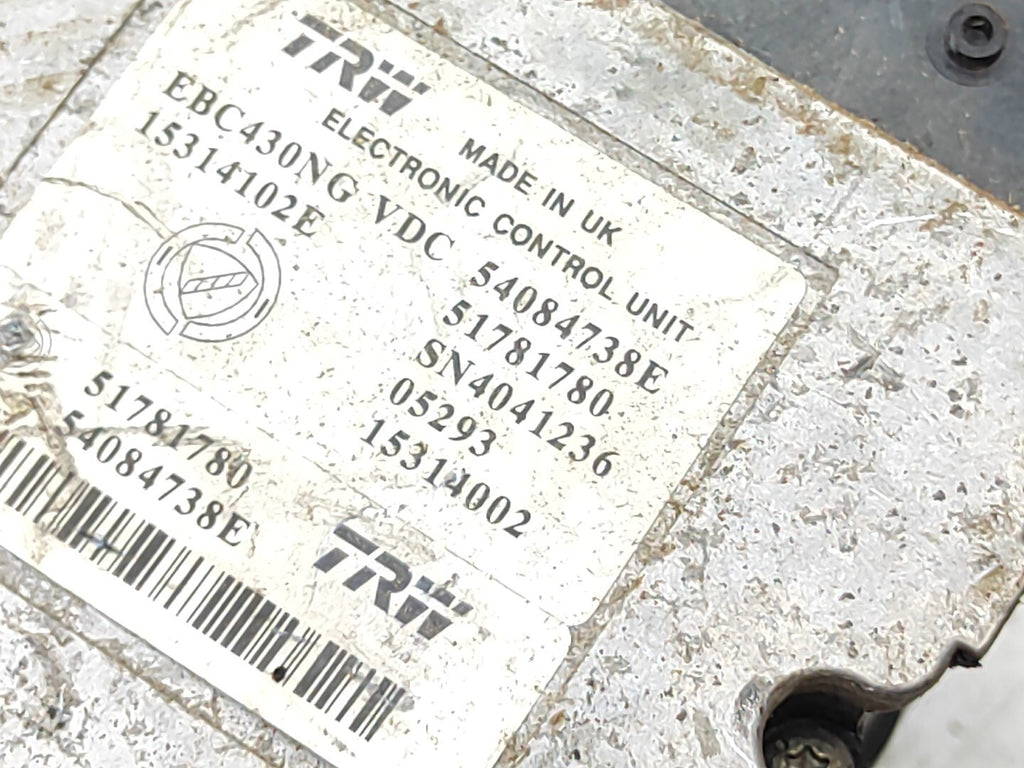 Alfa Romeo 159 SW 1.9JTDm 2008 ABS Brake Pump Module 51781780 54084738E