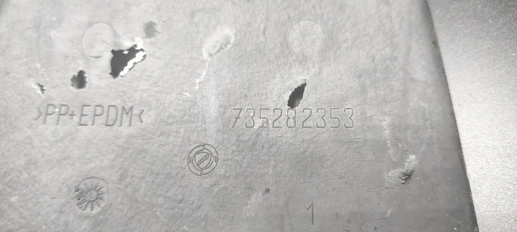 Alfa Romeo 147 1.9JTD 103kW 2004 Front Dash Panel Rubber Mat 735282353