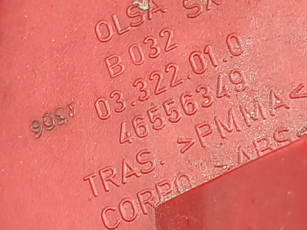 Alfa Romeo 147 2006 Rear Left Taillight Lamp 46556349