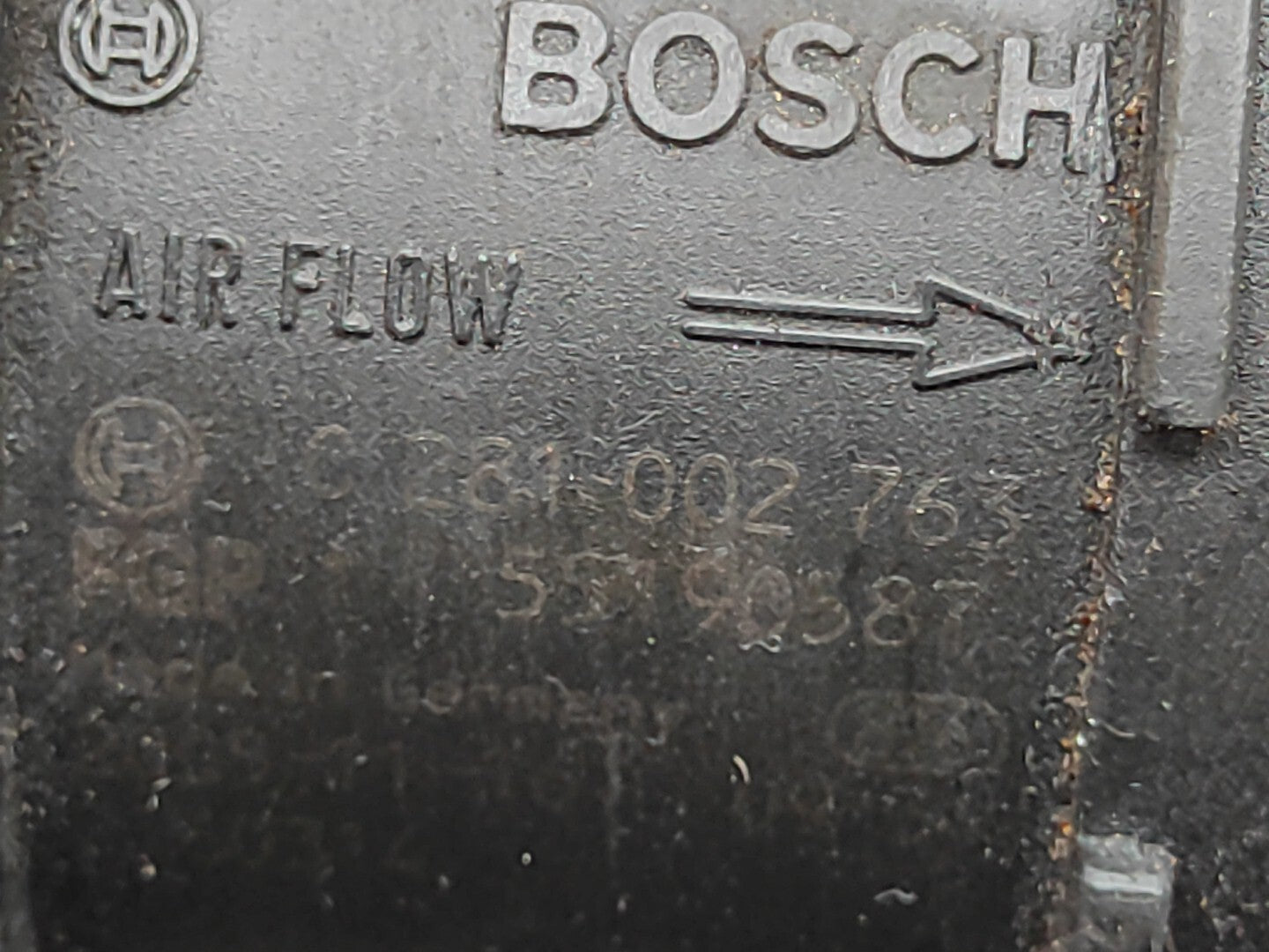 Alfa Romeo 159 2.4JTDM Diesel 2007 MAF Mass Air Flow Sensor 0281002763