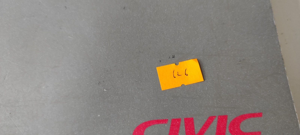 Honda Civic MK6 EK EJ 1998 User Service Manual Book ITALY