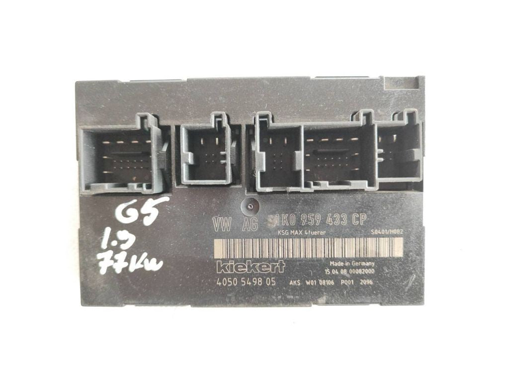 Volkswagen Golf V MK5 2006 Comfort convenience body module 1K0959433CP 