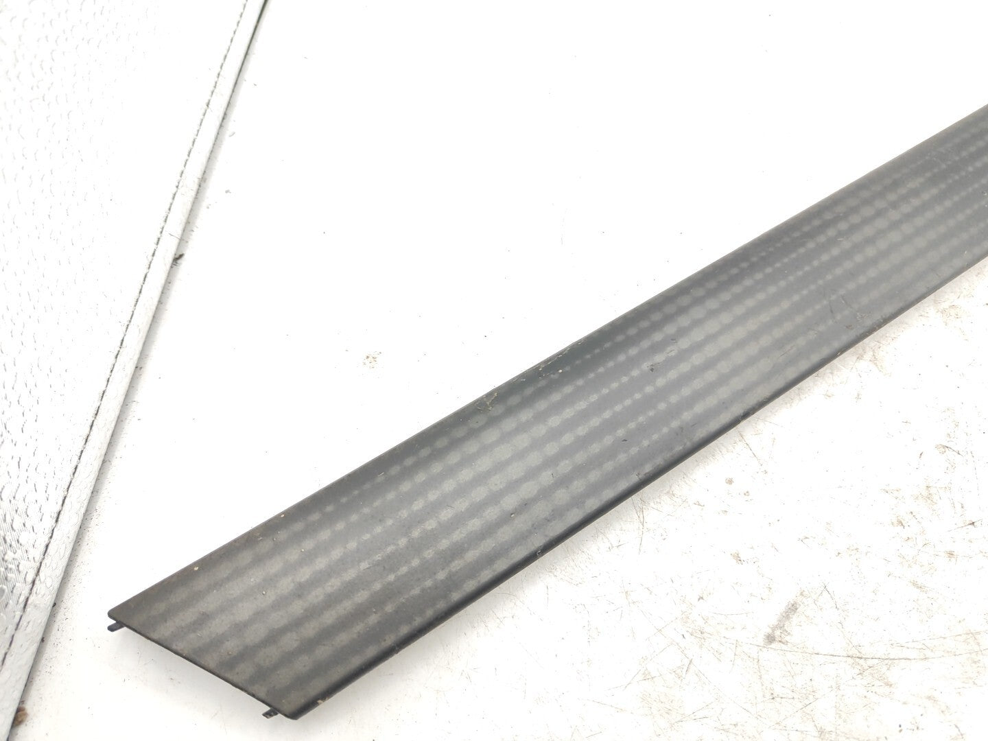 BMW 3 Series E46 1999 LHD Front Left Door Card Stripe Trim Carbon 8213993