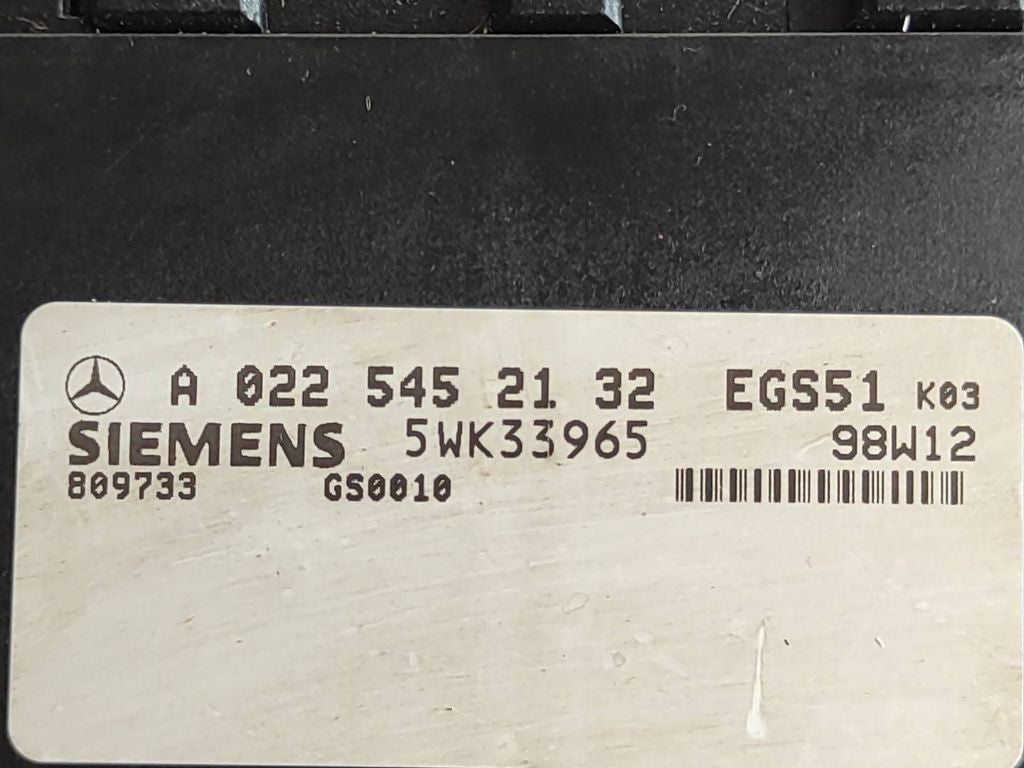 Mercedes-Benz M W163 Gearbox Transmission Control Unit A0225452132