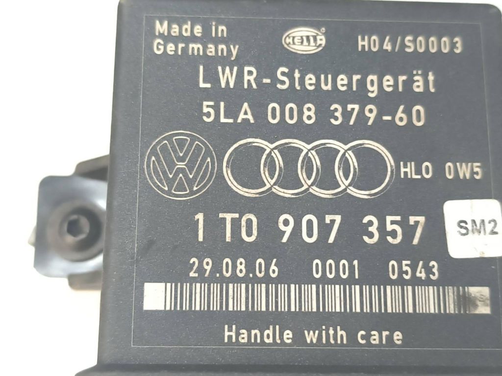 Volkswagen Golf V 2006 Light control module unit LCM 1T0907357 